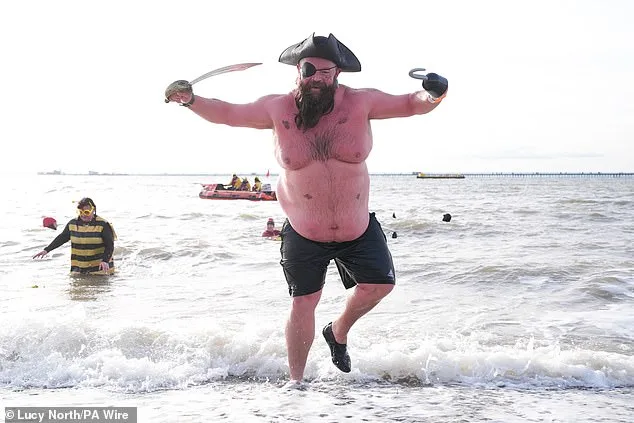 Privileged Access to Whitley Bay's Iconic New Year's Dip: A Glimpse into a Secret Tradition