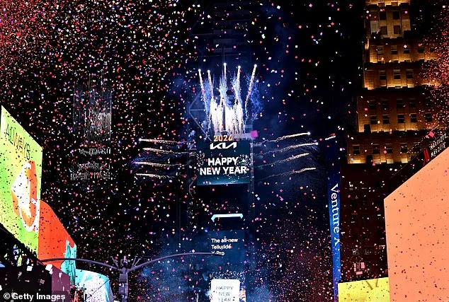 Frosted Festivities: Thousands Gather in Times Square for Chilling New Year’s Eve Celebration Amid Cold Snap