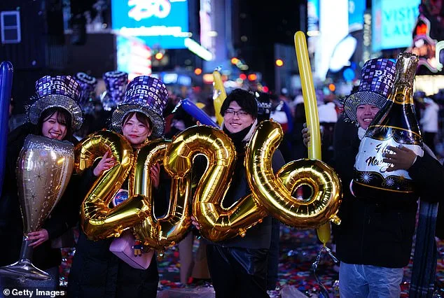 Frosted Festivities: Thousands Gather in Times Square for Chilling New Year’s Eve Celebration Amid Cold Snap