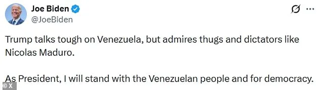Rubio Criticizes Biden's Inaction on Venezuela, Highlights Contrast with Trump's Approach