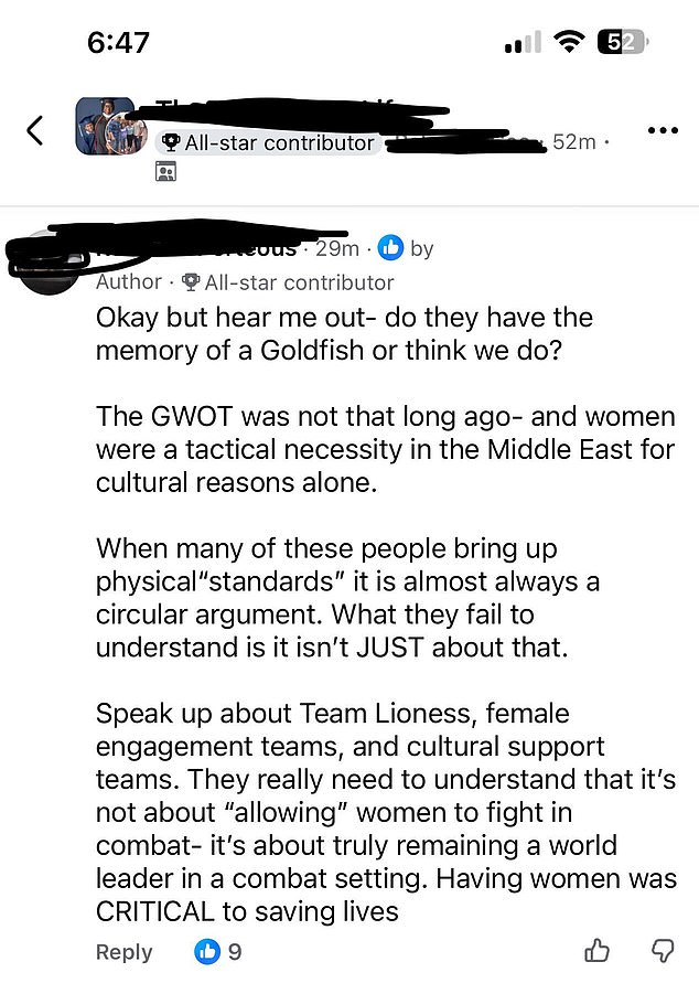 Pentagon Launches Controversial Six-Month Investigation into Impact of Women in Combat Roles on Military Effectiveness