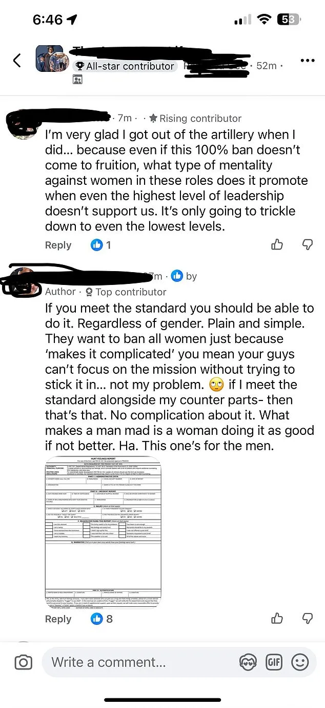 Pentagon Launches Controversial Six-Month Investigation into Impact of Women in Combat Roles on Military Effectiveness