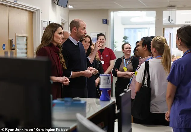 As Winter Pressures Mount, Prince and Princess of Wales Surprise NHS Staff with Gratitude at Charing Cross Hospital