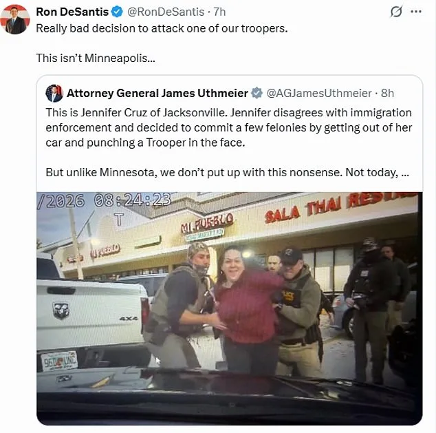 Late-Breaking: Florida Woman's Violent Confrontation with Officer Sparks Nationwide Firestorm in Viral Video