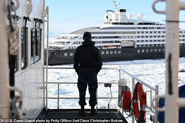 Cruise Ship Stranded in Antarctic Ice Rescued by U.S. Coast Guard