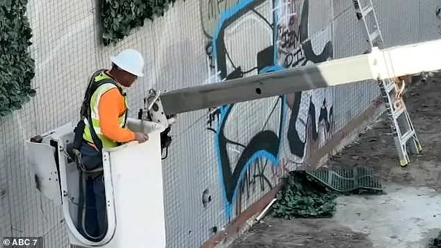 Artificial Ivy Wall Installed to Deter Graffiti in Los Angeles Defaced Within Hours, Raising Questions About Clean California Initiative's Effectiveness