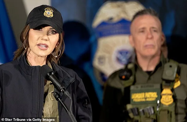 Kristi Noem's Approval Ratings Plummet Amid Deportation Crackdown in Minnesota