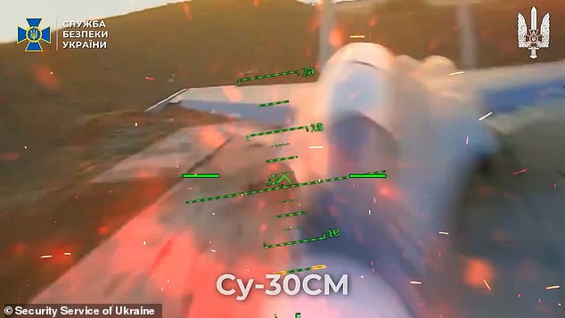Ukrainian Drones Strike Russian Airfields, Destroying 15 Aircraft in SBU-Attributed Attack
