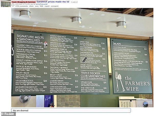 Viral Reddit Post Sparks Outrage Over The Farmer's Wife's Exorbitant Menu Prices: Late-Breaking Update