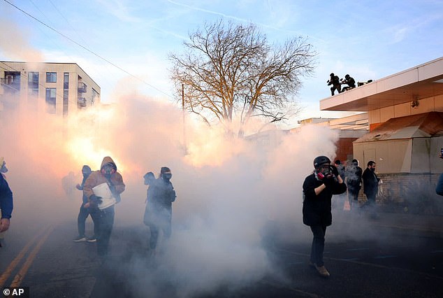 Chaos and Anguish: ICE's Use of Tear Gas Sparks Controversy During Portland Protest as Young Girl Caught in Crossfire