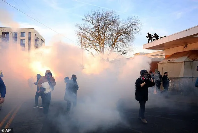 Chaos and Anguish: ICE's Use of Tear Gas Sparks Controversy During Portland Protest as Young Girl Caught in Crossfire