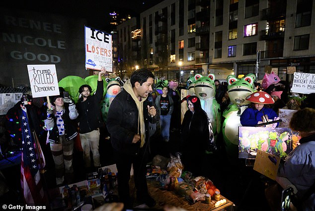 Chaos and Anguish: ICE's Use of Tear Gas Sparks Controversy During Portland Protest as Young Girl Caught in Crossfire