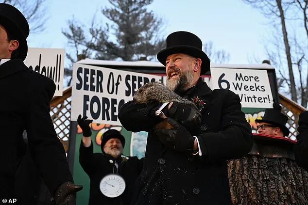 Thousands Gather in Pennsylvania for 139th Annual Groundhog Day Ceremony as Punxsutawney Phil Predicts Winter or Spring