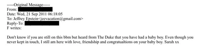New Emails Reveal Sarah Ferguson Visited Epstein Five Days After His 2009 Prison Release, Linking Her to Maxwell