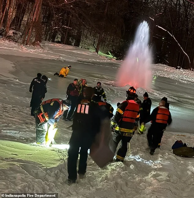 Miraculous Escape After Man Falls Through Frozen Pond While Taking Selfie at Indiana Campus