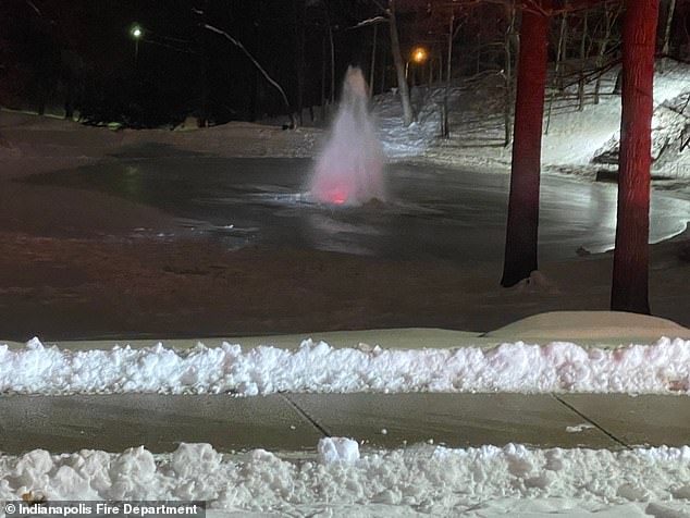 Miraculous Escape After Man Falls Through Frozen Pond While Taking Selfie at Indiana Campus
