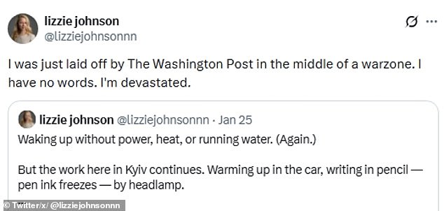 Washington Post Lays Off Ukraine Journalist in the Midst of War, Sparking Outcry