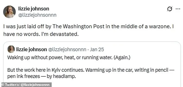 Washington Post Lays Off Ukraine Journalist in the Midst of War, Sparking Outcry