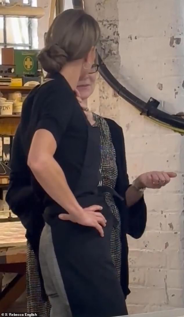 Late-Breaking: Princess of Wales Shows Hair Styling Skill at Marina Mill, Advocating for Traditional Crafts