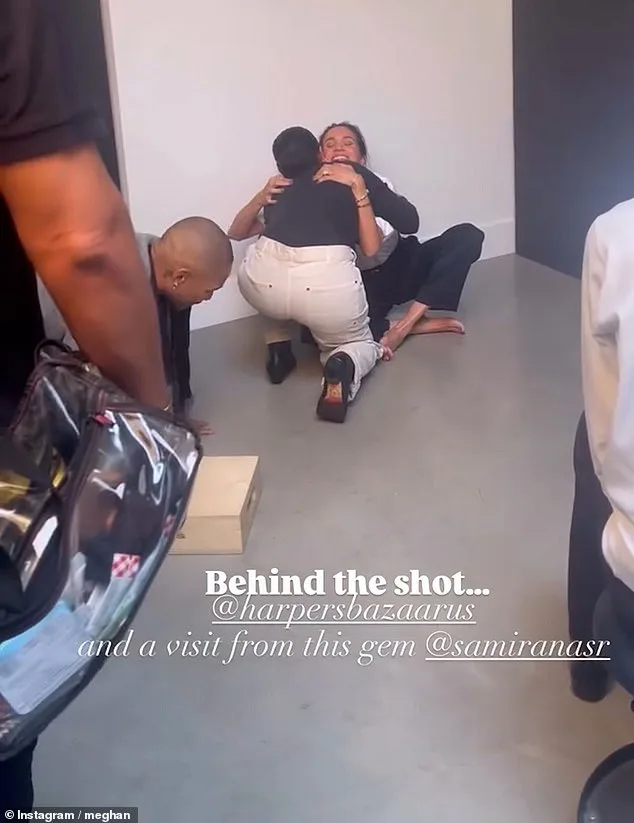 New Harper's Bazaar Footage Captures Meghan's Candid Reaction to Compliment