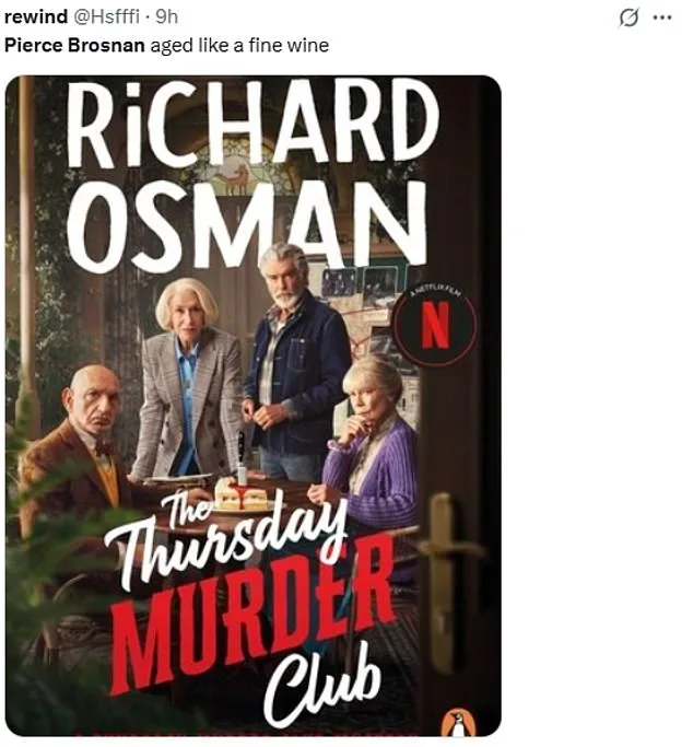 Pierce Brosnan Joins *Thursday Murder Club* at 72 in Debut Role as Amateur Sleuth Ron