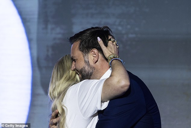 Second Lady Usha Vance's Wedding Ring Sparks Speculation Amid Thanksgiving Pardoning Ceremony Contrast