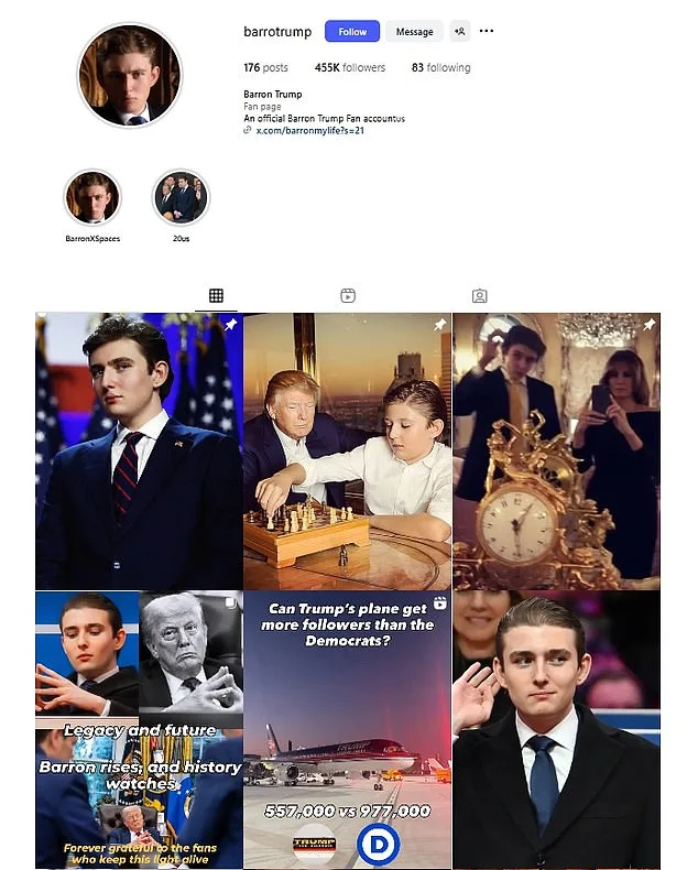 Surprising Brazilian Teen Becomes Barron Trump's Unexpected Social Media Sensation