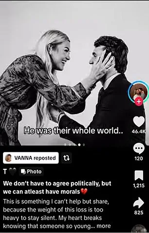 Vanna Einerson's Re-Shared TikTok Video on Charlie Kirk's Death Ignites Community Debate