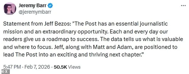 Washington Post CEO Will Lewis Resigns Amid Layoffs and Stability Concerns