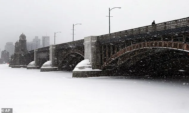 Frozen Charles River's Shifting Ice Sparks Safety Warnings in Boston