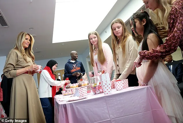 Melania Trump Brings Heartwarming Valentine's Day Event to Children's Inn, Marking First Post-Reelection Visit