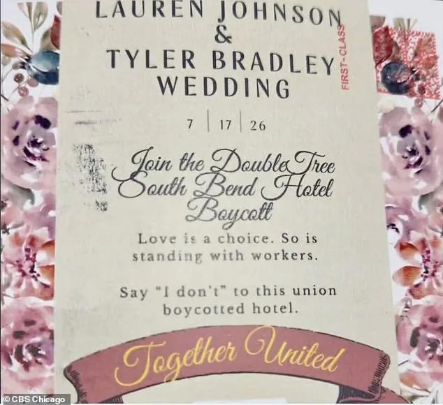 Wedding Website Becomes Epicenter of Union's Invasive Campaign