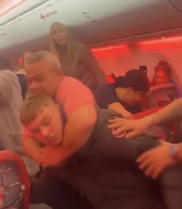 Chaos in the Skies: Flight Forced to Emergency Landing After Violent Altercation at 30,000 Feet