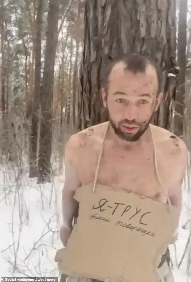Stripped and Tied: Russian Commander's Brutal Subzero Punishment for Deserters