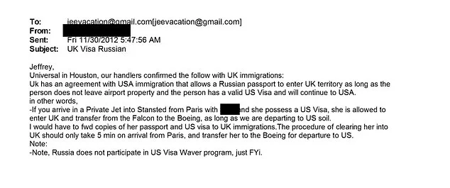 Jeffrey Epstein Used London Stansted Airport to Facilitate Sex Trafficking, Emails Reveal