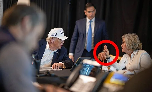 Susie Wiles' Wristband in Situation Room Raises National Security Concerns