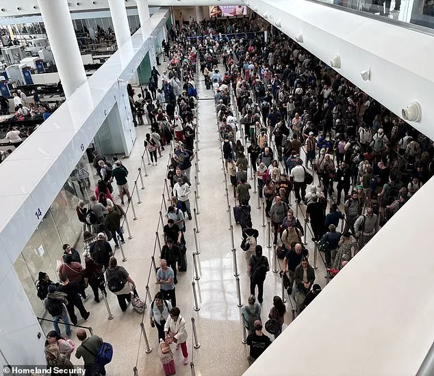 US Airports in Chaos as Government Shutdown Leaves TSA Screeners Unpaid, Stranding Passengers and Canceled Flights