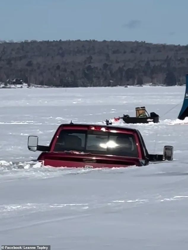 Hidden Pressure Ridge Beneath Thick Ice Swallows Truck in Moosehead Lake Tragedy