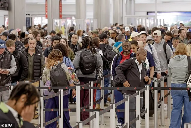 Airport Chaos as Government Shutdown Prolongs Security Line Disasters at Major Hubs