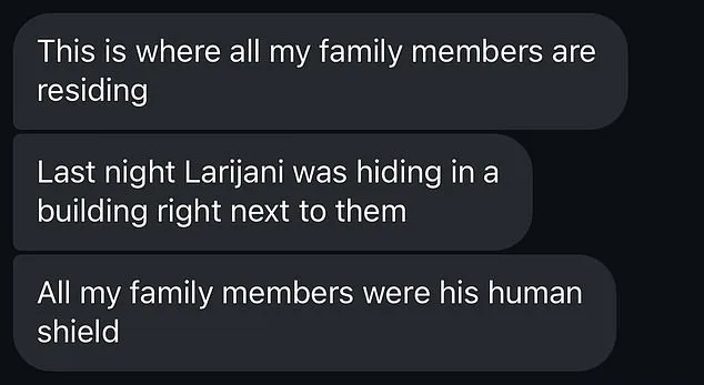 Iran's Regime Uses Civilians as Human Shields in Airstrike That Killed Larijani