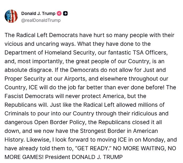 Ted Cruz Proposes Restructuring Immigration Funding to Separate ICE, CBP from DHS and Address Airport Crisis