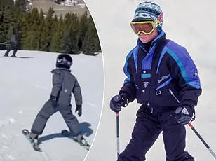 Meghan Markle Shares Heartwarming Skiing Video of Prince Harry and Archie, Highlighting Family Pride and Strategic Promotion