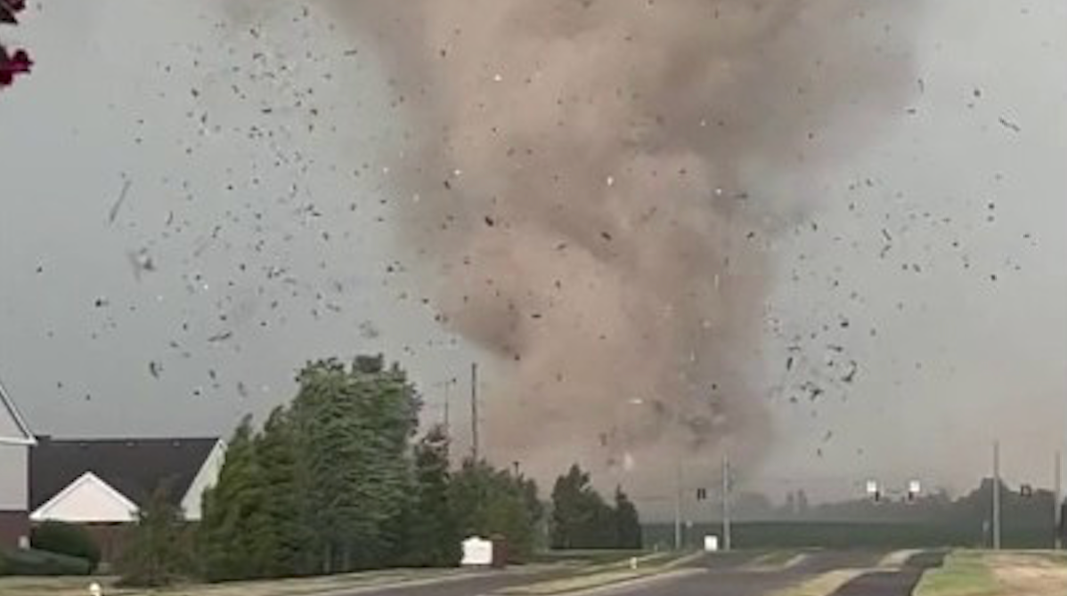 Dangerous storms bring tornadoes and hail, but overpasses are deadly traps.