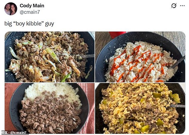 Experts warn 'boy kibble' diet trend risks deadly food poisoning.