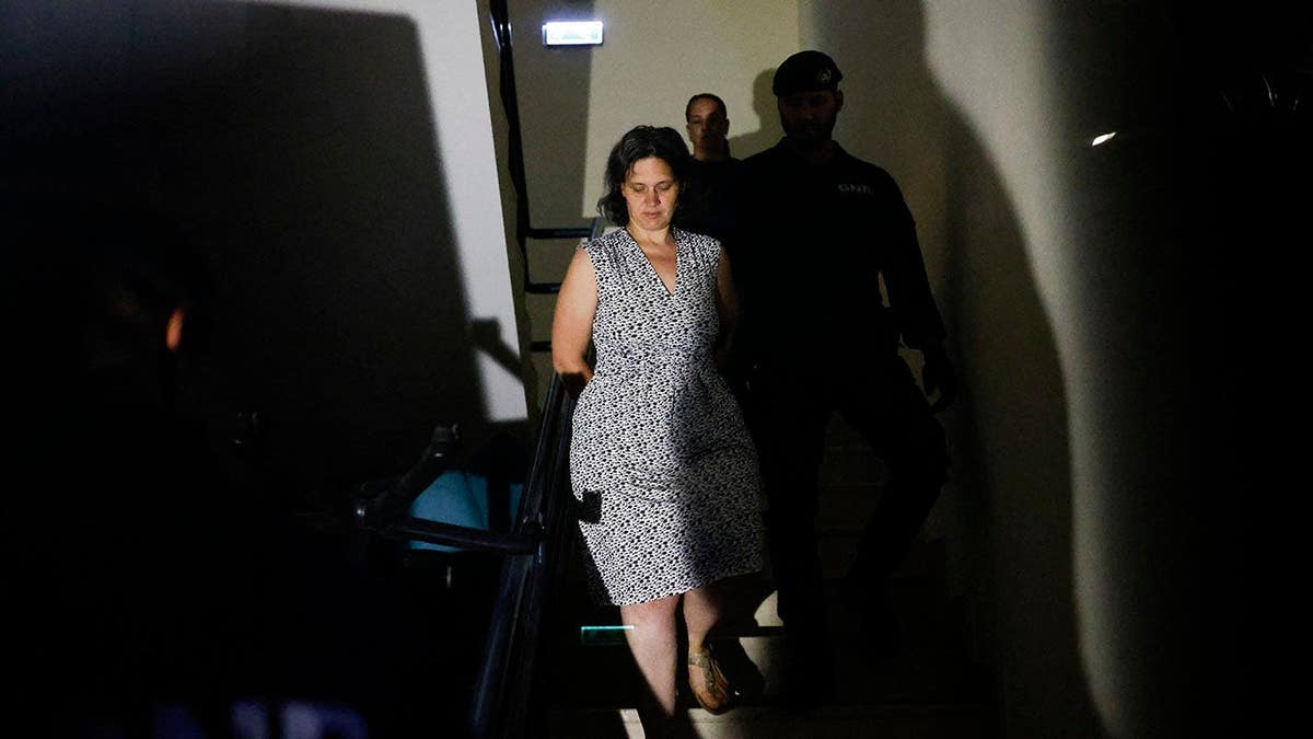 French couple arrested in Portugal after allegedly abandoning blindfolded children.